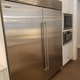 The span of this fridge is about 8 feet.